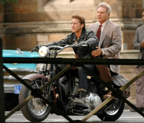Shia LaBeouf y Harrison Ford
